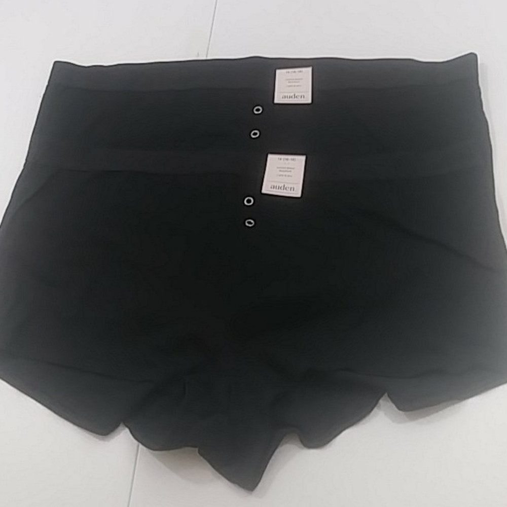 Auden Women's Plus Size Cotton Boyshort 2 Pair - Picture 3 of 5